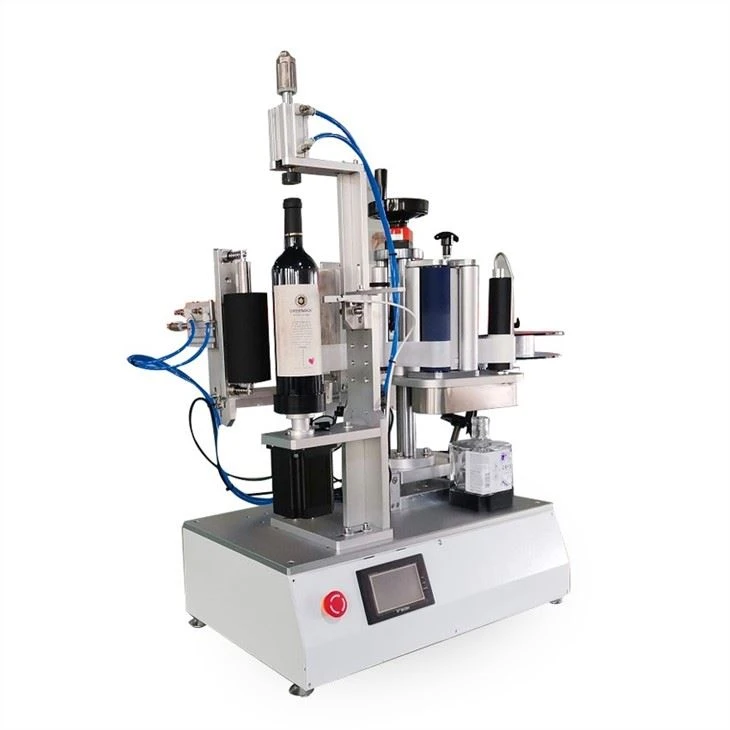 Vertical Bottle Labeling Machine