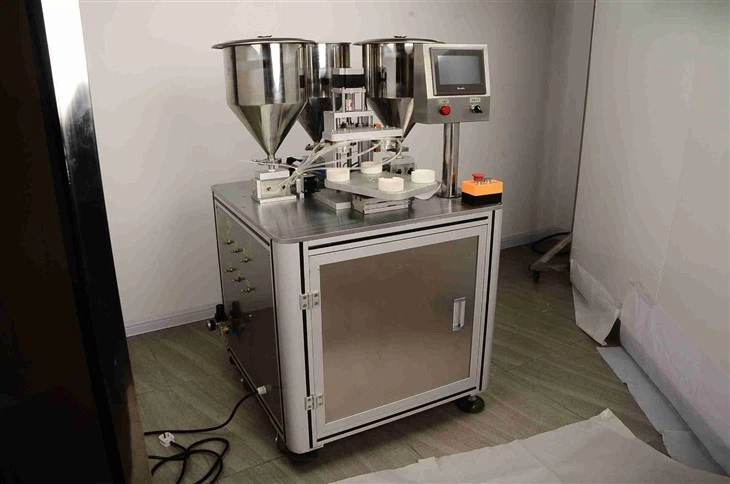BB CC Cosmetic Air Cushion Cream Filling Machine