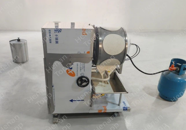 Egg roll wrapper making machine 8 Egg roll wrapper making machine 8