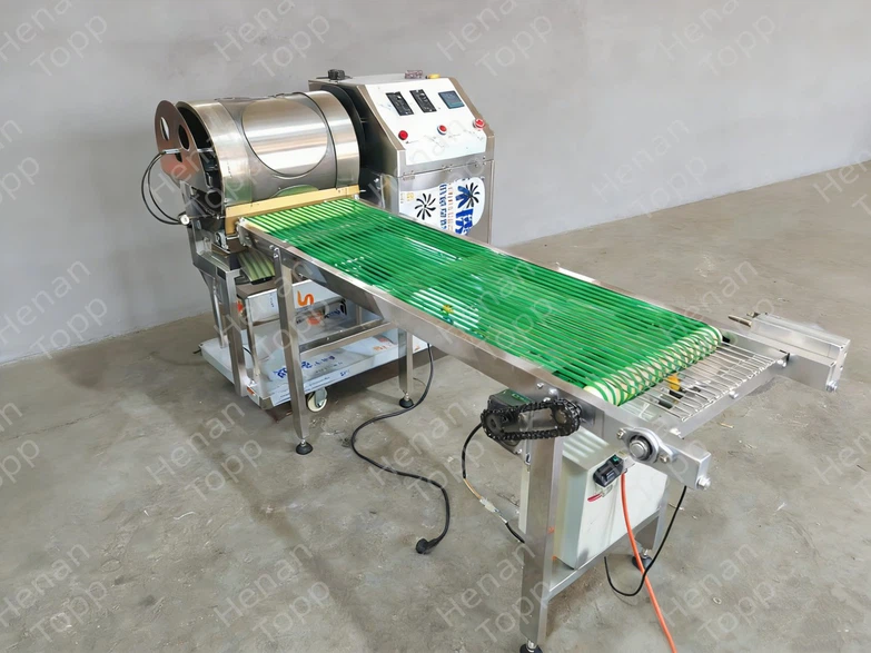 Egg roll wrapper making machine 14 Egg roll wrapper making machine 14