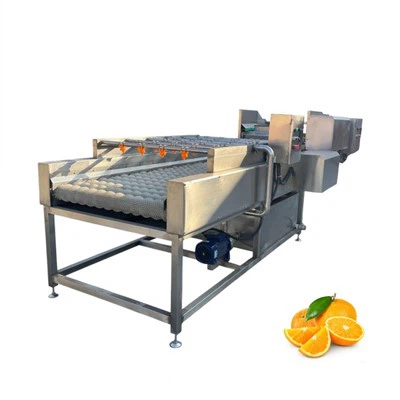 नारंगी ब्रश सफाई मशीन