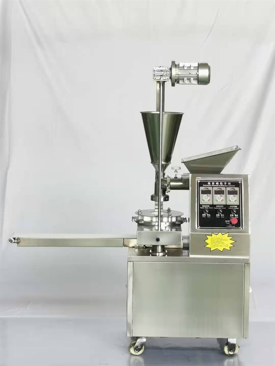 Single Or Double Hopper Optional Steamed Bun Making Machine high quality